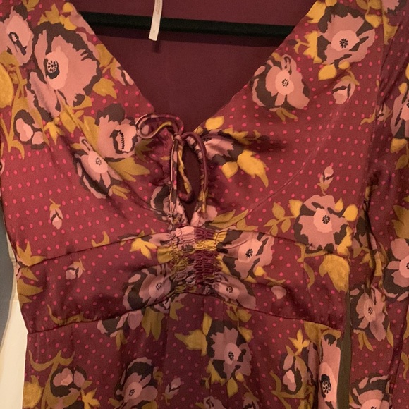 FREE PEOPLE • Women’s Morning Light Printed Mini Dress Size 2 - Picture 2 of 5